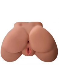 Кофейный мастурбатор-полуторс Perfect Ass Masturbator - Pipedream - в Миассе купить с доставкой