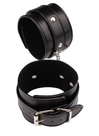 Черные оковы Classic Ankle Cuffs - Chisa - купить с доставкой в Миассе