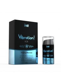 Жидкий интимный гель с эффектом вибрации Vibration! Ice - 15 мл. - INTT - купить с доставкой в Миассе