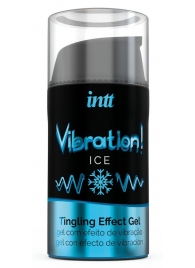 Жидкий интимный гель с эффектом вибрации Vibration! Ice - 15 мл. - INTT - купить с доставкой в Миассе