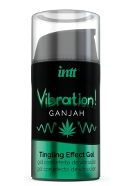 Жидкий интимный гель с эффектом вибрации Vibration! Ganjah - 15 мл. - INTT - купить с доставкой в Миассе