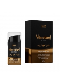 Жидкий интимный гель с эффектом вибрации Vibration! Coffee - 15 мл. - INTT - купить с доставкой в Миассе