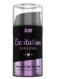Женский возбуждающий интимный гель Excitation Ginseng - 15 мл. - INTT - купить с доставкой в Миассе