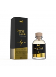 Массажный гель с согревающим эффектом Energy Drink - 30 мл. - INTT - купить с доставкой в Миассе