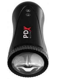 Черный автоматический мастурбатор-ротик Moto Stroker - Pipedream - в Миассе купить с доставкой