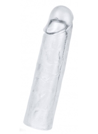 Прозрачная насадка-удлинитель Flawless Clear Penis Sleeve Add 1 - 15,5 см. - Lovetoy - в Миассе купить с доставкой