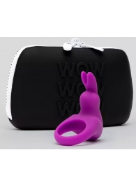 Фиолетовое эрекционное виброкольцо Happy Rabbit Cock Ring Kit - Happy Rabbit - в Миассе купить с доставкой
