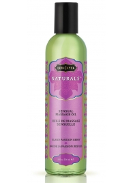 Массажное масло Naturals Island Passion Berry с ароматом тропических фруктов - 236 мл. - Kama Sutra - купить с доставкой в Миассе