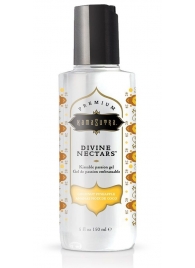 Гель-лубрикант на водной основе Divine Nectars Vanilla с ароматом ванили - 150 мл. - Kama Sutra - купить с доставкой в Миассе