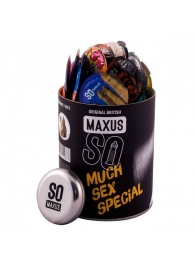 Текстурированные презервативы в кейсе MAXUS So Much Sex - 100 шт. - Maxus - купить с доставкой в Миассе