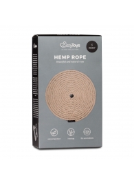Пеньковая веревка для связывания Hemp Rope - 5 м. - Easy toys - купить с доставкой в Миассе