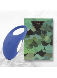 Синее кольцо с вибрацией Thor Cockring - FeelzToys - в Миассе купить с доставкой