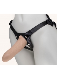 Пустотелый фаллопротез MEN STYLE - 17,5 см. - LOVETOY (А-Полимер) - купить с доставкой в Миассе