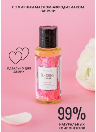 Массажное масло Pleasure Lab Delicate с ароматом пиона и пачули - 50 мл. - Pleasure Lab - купить с доставкой в Миассе