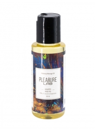 Массажное масло Pleasure Lab Relaxing с ароматом винограда и инжира - 50 мл. - Pleasure Lab - купить с доставкой в Миассе