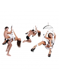 Секс-качели Fantasy Bondage Swing White - Pipedream - купить с доставкой в Миассе