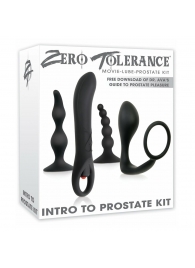 Набор стимуляторов простаты Intro To Prostate Kit - Zero Tolerance - в Миассе купить с доставкой