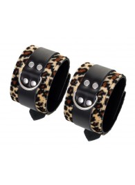 Наручники Anonymo с анималистическим принтом - ToyFa - купить с доставкой в Миассе