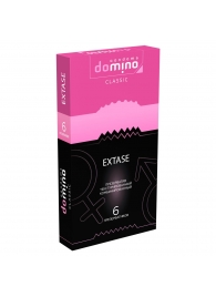 Презервативы с точками и рёбрышками DOMINO Classic Extase - 6 шт. - Domino - купить с доставкой в Миассе