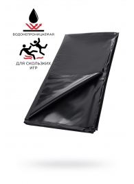 Черная простыня для секса из ПВХ - 220 х 200 см. - ToyFa - купить с доставкой в Миассе
