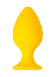 Желтая анальная втулка Riffle - 6 см. - ToyFa