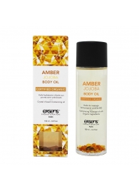 Органическое массажное масло AMBER JOJOBA - 100 мл. - Exsens - купить с доставкой в Миассе