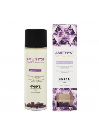 Органическое массажное масло AMETHYST SWEET ALMOND - 100 мл. - Exsens - купить с доставкой в Миассе