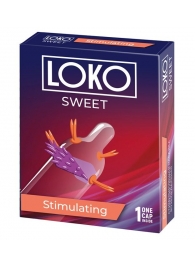 Стимулирующая насадка на пенис LOKO SWEET с возбуждающим эффектом - Sitabella - в Миассе купить с доставкой