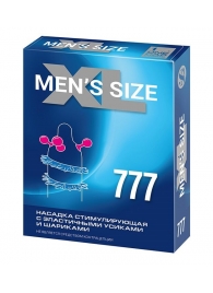 Стимулирующая насадка на пенис MEN SIZE 777 - Sitabella - в Миассе купить с доставкой