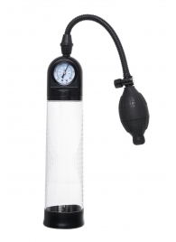 Прозрачная механическая помпа Roald с манометром - Sexus - в Миассе купить с доставкой