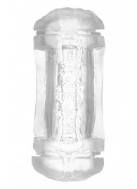 Прозрачный двусторонний мастурбатор Sophia - вагина и анус - Dream Toys - в Миассе купить с доставкой