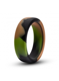Эрекционное кольцо камуфляжной расцветки Silicone Camo Cock Ring - Blush Novelties - в Миассе купить с доставкой