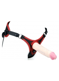 Пояс унисекс UNISEX Style с 2 насадками - LOVETOY (А-Полимер) - купить с доставкой в Миассе
