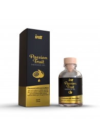 Массажный гель с ароматом маракуйи Passion Fruit - 30 мл. - INTT - купить с доставкой в Миассе