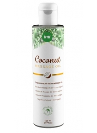 Массажное масло Vegan Coconut - 150 мл. - INTT - купить с доставкой в Миассе