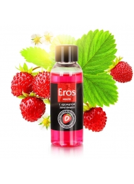 Массажное масло Eros fantasy с ароматом земляники - 50 мл. - Биоритм - купить с доставкой в Миассе