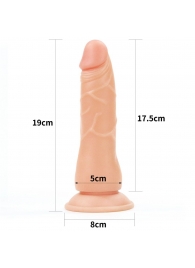 Женский страпон Easy Strapon Set 7.5 - 19 см. - Lovetoy - купить с доставкой в Миассе