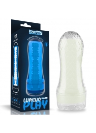 Светящийся в темноте мастурбатор Lumino Play Masturbator Ribbed - Lovetoy - в Миассе купить с доставкой