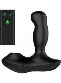 Черный вибратор-ротатор для стимуляции простаты Nexus Revo Air - Nexus Range - в Миассе купить с доставкой