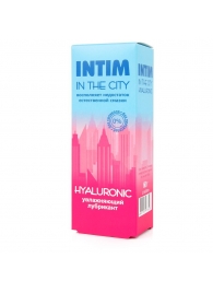 Увлажняющий лубрикант на водной основе Intim in the city Hyaluronic - 60 гр. - Биоритм - купить с доставкой в Миассе