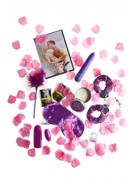 Эротический набор FANTASTIC PURPLE SEX TOY KIT - Toy Joy - купить с доставкой в Миассе