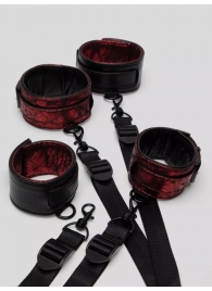 Изысканный набор фиксаций на кровати Reversible Under Mattress Restraint Set - Fifty Shades of Grey - купить с доставкой в Миассе