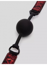 Кляп-шар на двусторонних ремешках Reversible Silicone Ball Gag - Fifty Shades of Grey - купить с доставкой в Миассе