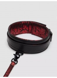 Стильный ошейник с поводком Reversible Faux Leather Collar and Lead - Fifty Shades of Grey - купить с доставкой в Миассе