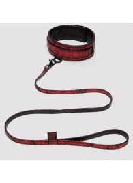 Стильный ошейник с поводком Reversible Faux Leather Collar and Lead - Fifty Shades of Grey - купить с доставкой в Миассе