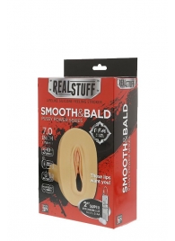 Мастурбатор-вагина с вибрацией и выносным пультом управления REALSTUFF SMOOTH   BALD - Dream Toys - в Миассе купить с доставкой