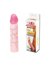 Удлиняющая насадка на пенис Deep Love - 21,5 см. - Baile - в Миассе купить с доставкой