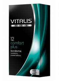 Контурные презервативы VITALIS PREMIUM comfort plus - 12 шт. - Vitalis - купить с доставкой в Миассе