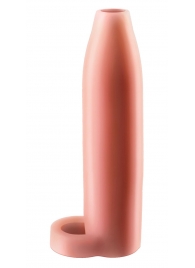 Телесная насадка Real Feel Enhancer XL - 17 см. - Pipedream - в Миассе купить с доставкой