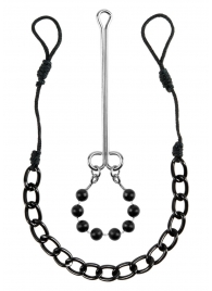 Интимные украшения с бусинами NIPPLE   CLIT JEWELRY - Pipedream - купить с доставкой в Миассе